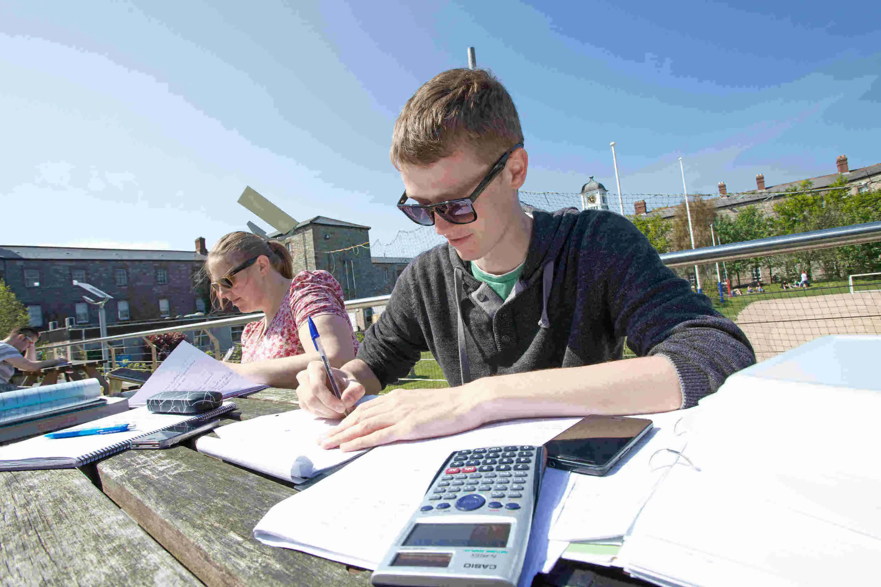 Accounting Technican Ireland Student outdoors